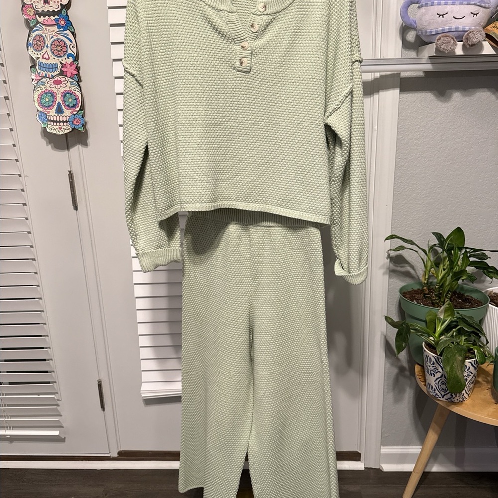 Sincerely Jules Mint Knit Cardigan